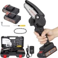 Electric Trimmer Cut Wood