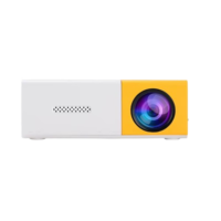 Mini portable HD projector for video games, TV shows, and movies, offering smart connectivity and compact design