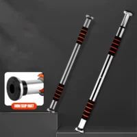 Adjustable multi-functional pull-up bar for home gym fitness and upper body strength training