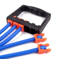 Detachable five-tube resistance chest expander for adjustable strength training and muscle building