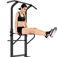 Multi-Function Power Tower with back cushion for home gym strength training and bodyweight workouts