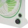 Fan with table lamp