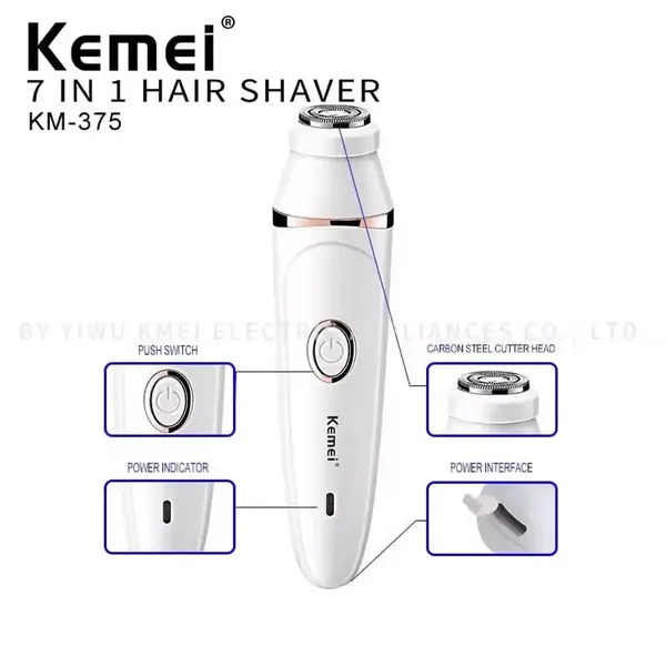 Ladies Hair Shaver KEMEI