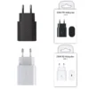 PD 25W/45W USB-C Fast Charger Set with Cable – For Samsung Phones