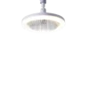360° Rotating LED Ceiling Fan Light with Remote & Smart Dimming