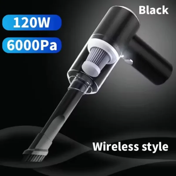 Cordless Handheld Vacuum Cleaner | 6000Pa Wireless Dual-Use for Home & Car