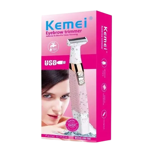 Kemei KM-1900 Ladies Electric Shaver | Rechargeable Epilator & Body Hair Trimmer