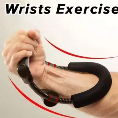 Adjustable wrist exerciser for grip and forearm strength training”