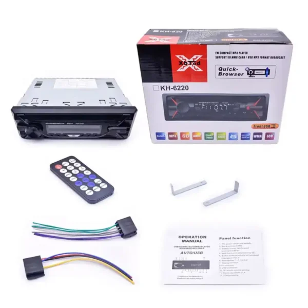 “USB car stereo with high-quality audio and hands-free calling – compatible with Lebanese vehicles”