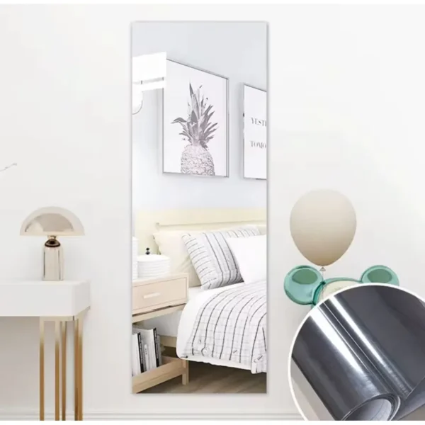 “3D mirror wall stickers for modern home decoration – easy peel-and-stick acrylic panels in Lebanon”
