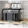 SmartSpace Microwave Stand – Heavy-Duty Kitchen Organizer