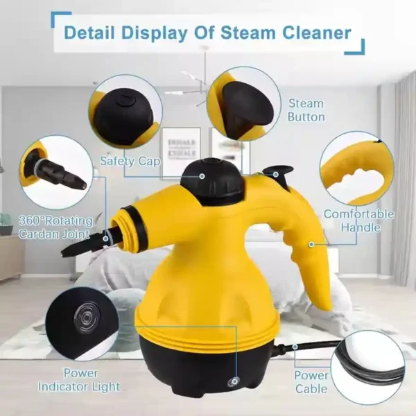 Electric Handheld Steam Cleaner for Household Use