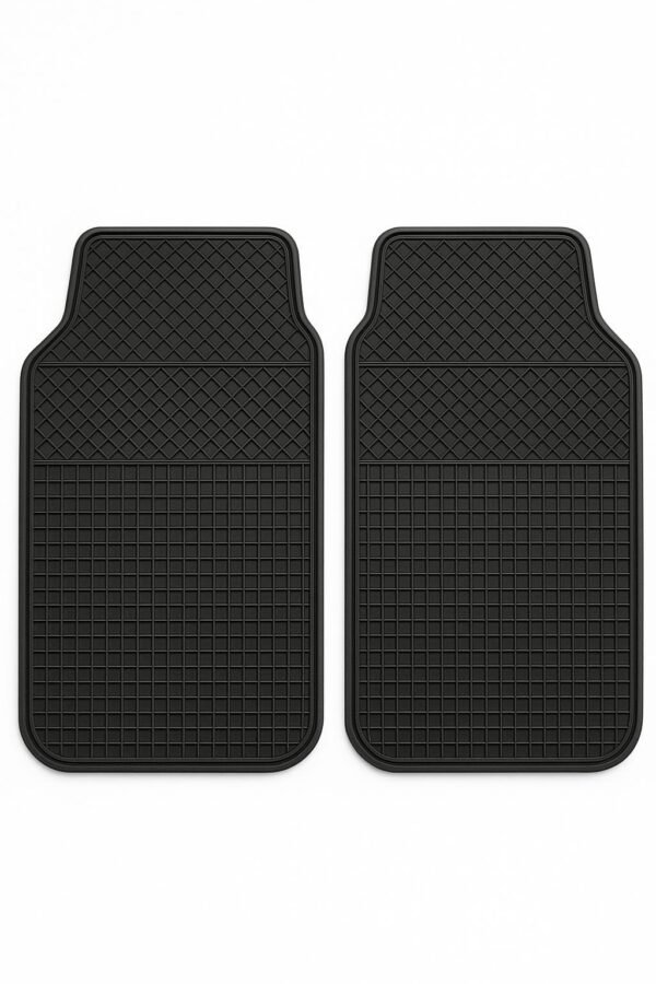 Black 5-Piece Car Floor Mat Set for Most Vehicles