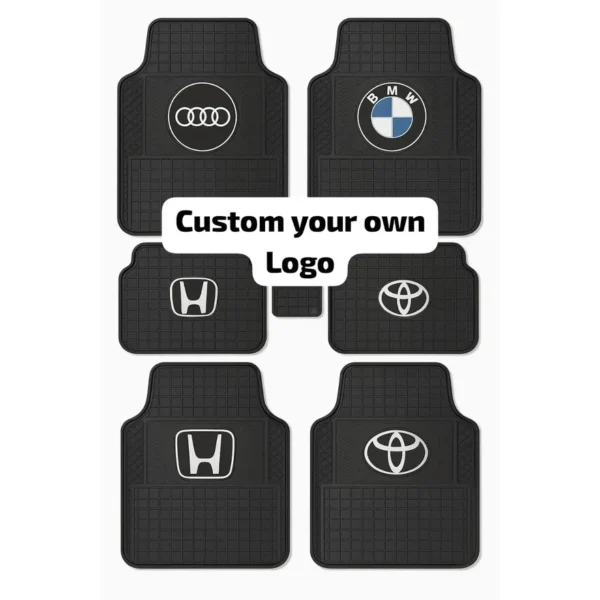 Premium Rubber Car Floor Mats – Full Protection & Waterproof