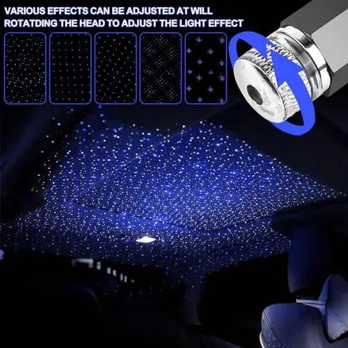 جهاز إضاءة النجوم USB للسيارة