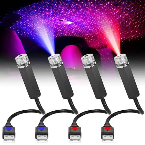 جهاز إضاءة النجوم USB للسيارة
