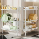 Wall Mounted 3 Tier Dish Drying Rack