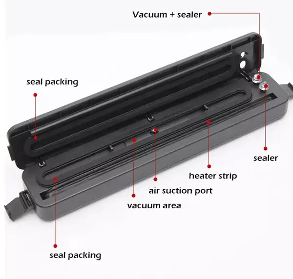 Vacuum Sealer Machine - ماكينة تفريغ الهواء وحفظ الطعام