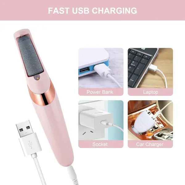 Rechargeable Electric Callus Remover
