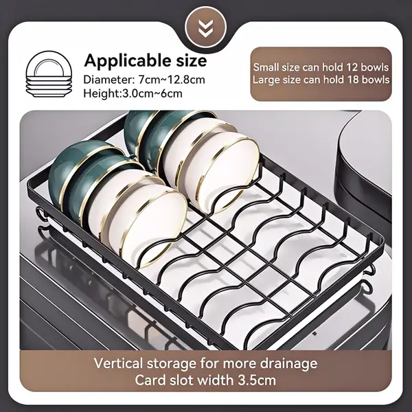 Multi-Tier Kitchen Sink Dish Rack