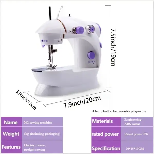 Hb391f59da21445ab82521e346158c2933.webp Portable Multifunction Sewing Machine