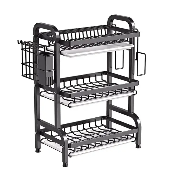 Multi-Tier Kitchen Sink Dish Rack