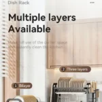 Multi-Tier Kitchen Sink Dish Rack