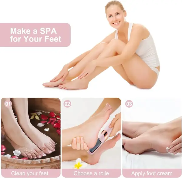 Rechargeable Electric Callus Remover