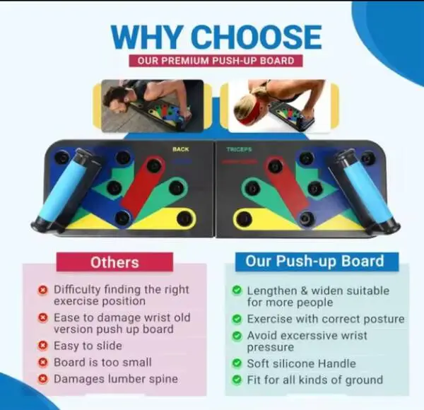 لوح تمارين Push Up Board