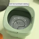 غسالة ملابس صغيرة قابلة للطي